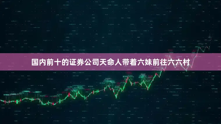 国内前十的证券公司天命人带着六妹前往六六村